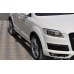 Пороги - трубы "Delux" для Audi Q7